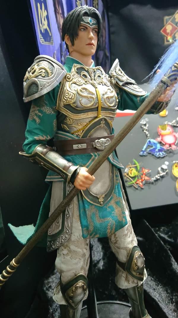 tgs 2019:光荣推出《真三》系列赵云手办 长枪依在_造型