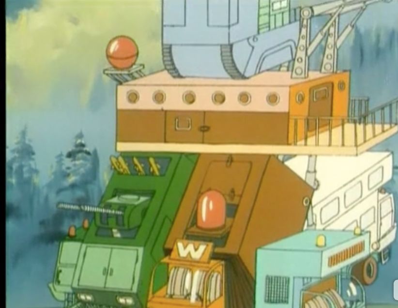 特别车队早期黑帮英雄动画片的枪械暴力意象