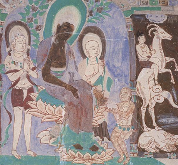敦煌壁画中现存六幅《玄奘取经图》,都绘制在瓜州境内西夏时代的洞窟
