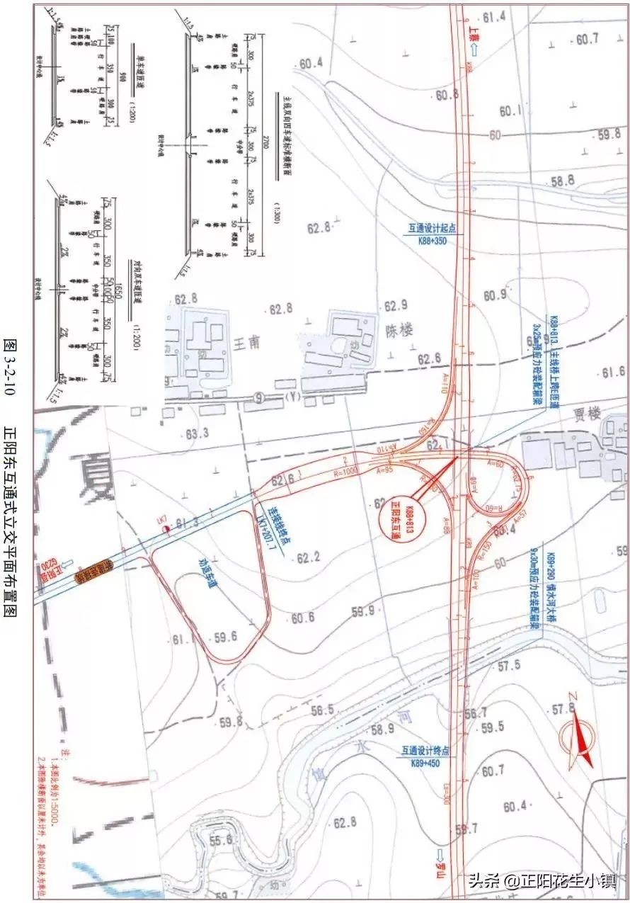 安罗高速路线图曝光正阳段高速出口在