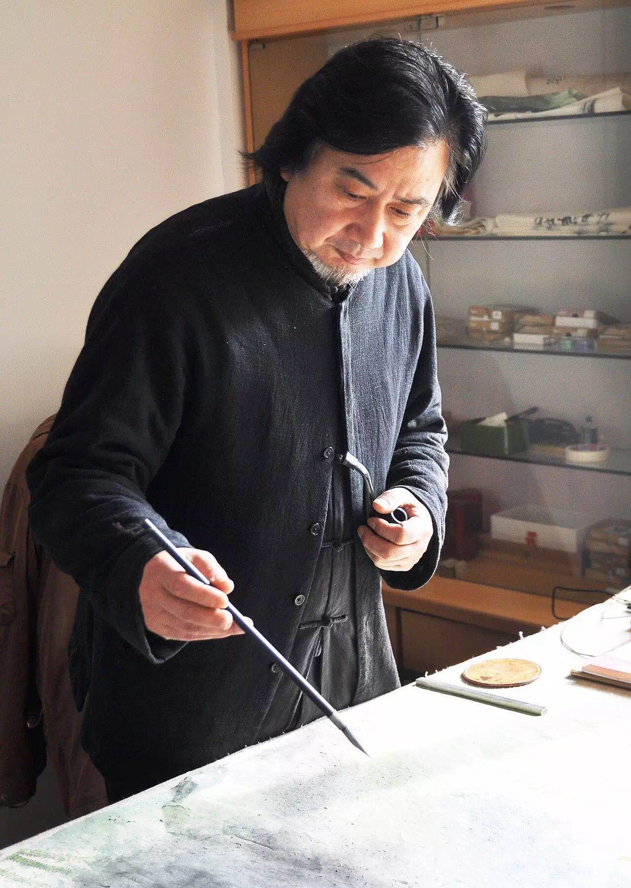 画家陈振江和他的钟馗