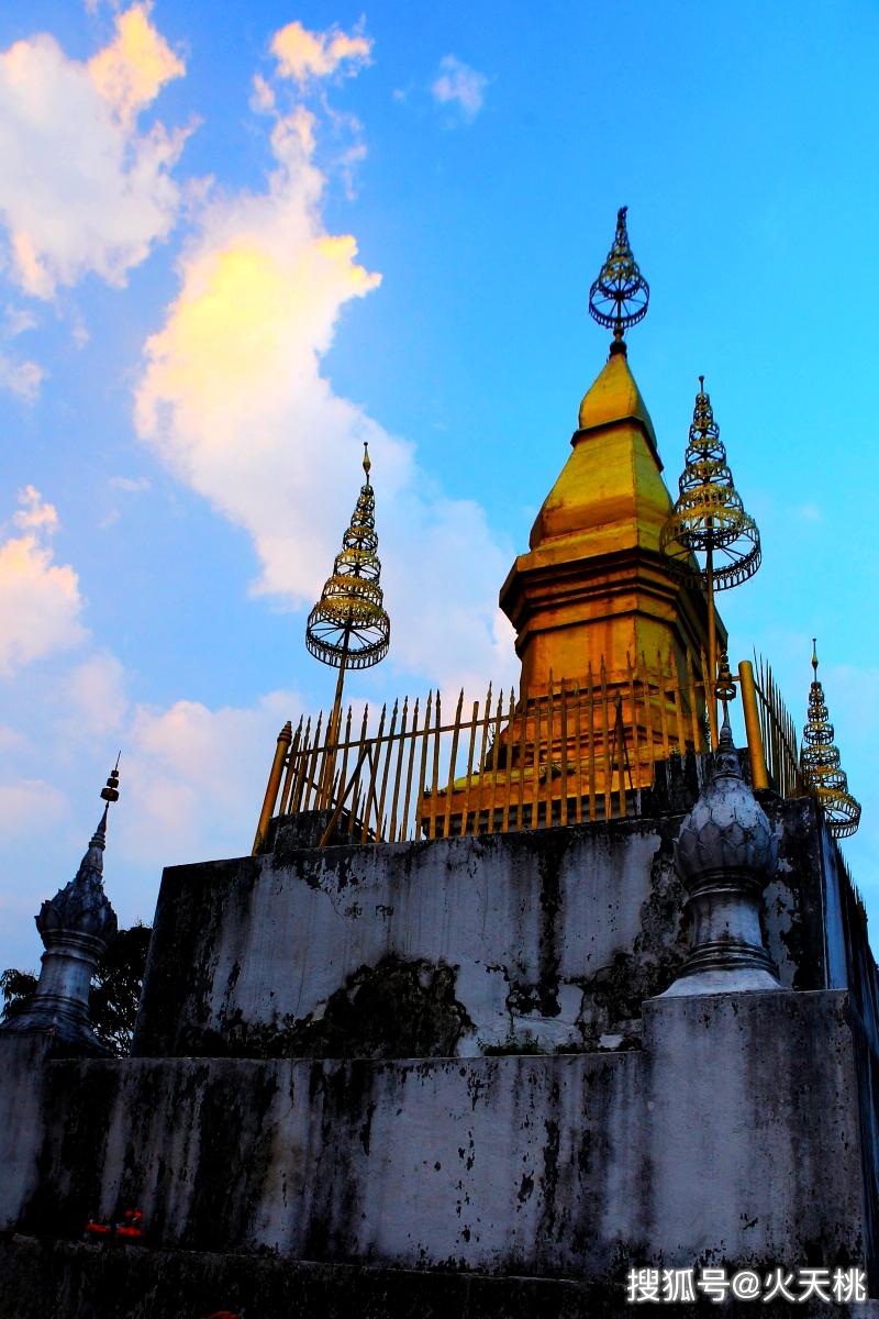 旅游在老挝琅勃拉邦让人流连忘返的世外桃源