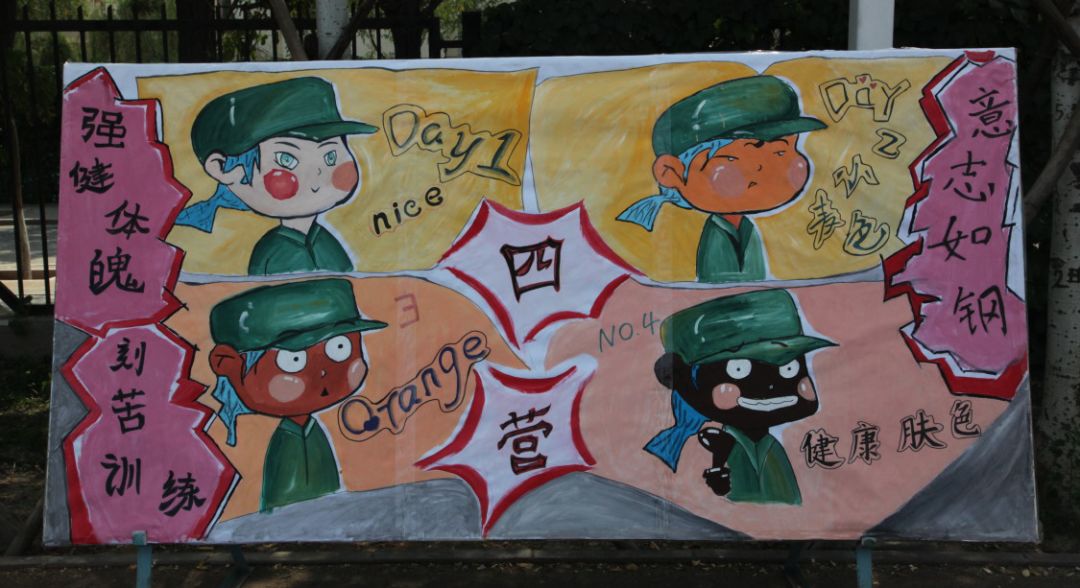 军训 | 票选最美军训展板啦!快来为你的营送上宝贵一票吧!