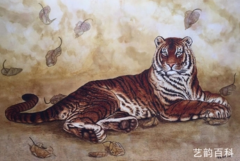 青岛市工艺美术大师冷生——皮子上的艺术_绘画