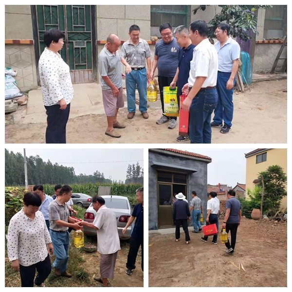 沙土镇驻村"第一书记"走访慰问困难党员和贫困群众_菏泽市