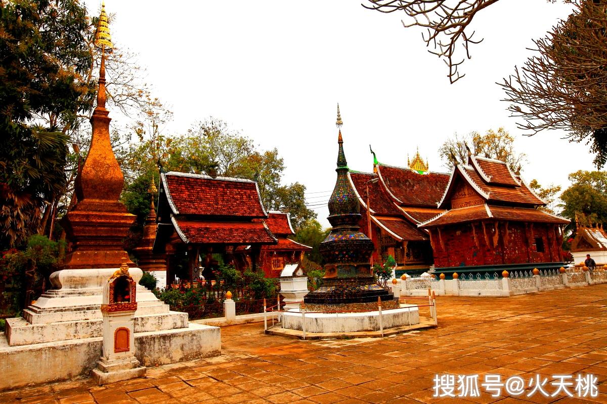 旅游在老挝琅勃拉邦让人流连忘返的世外桃源