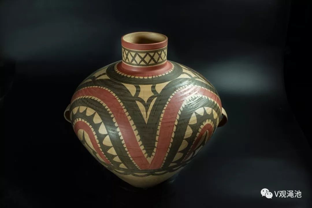 献礼祖国70华诞(二)| 图说渑池文化创意产品_彩陶