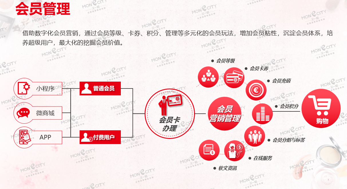 2019美妆新零售方案只需三步门店社交电商会员营销供应链扩充