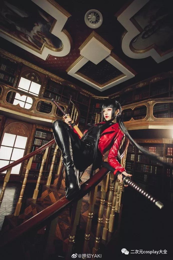 龙族酒德麻衣cos气质女神大长腿承包女神的帅气