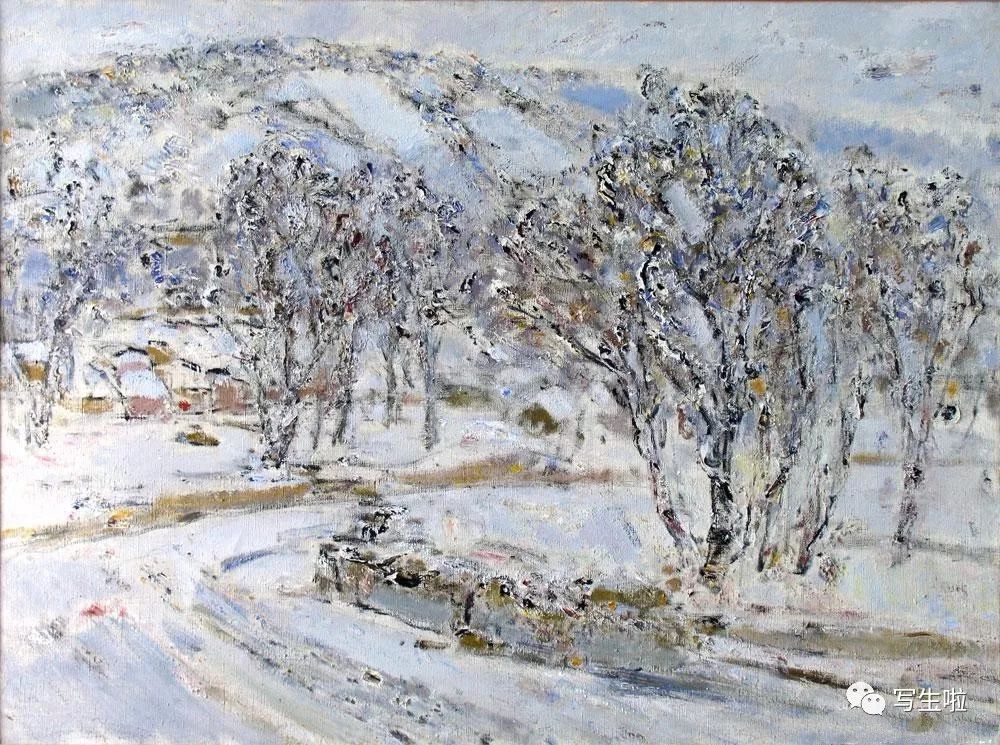 欣赏毛岱宗威海写生新作附作品集