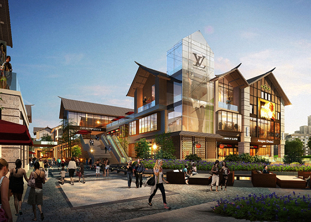 梵华里新中式商业街区设计融东方之美享繁华之韵