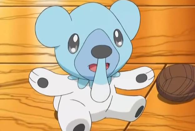 精灵宝可梦图鉴613身上鼻涕是使用招式的本源喷嚏熊