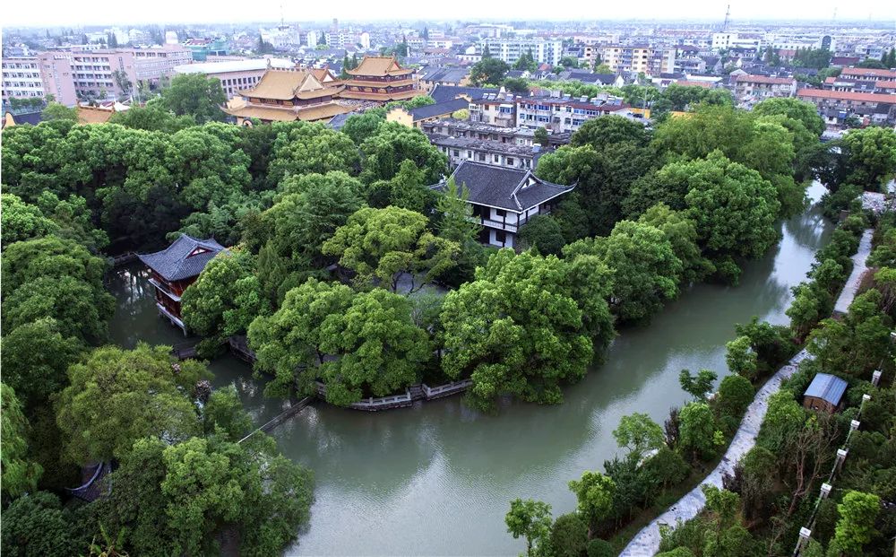 秀洲有七大亭桥楼榭:长虹卧波,梅里曝书,蓬莱晨钟……_嘉兴