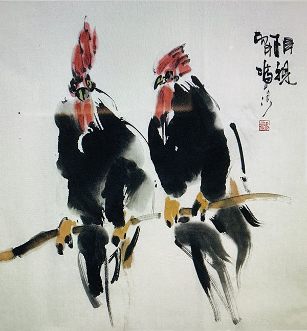 独辟蹊径的书画艺术家冯冰