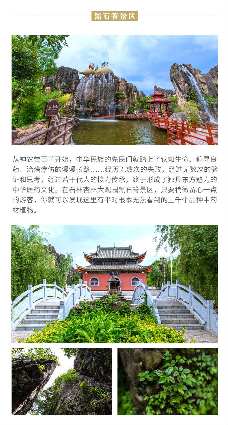 石林杏林大观园玉兰坊民俗客栈单标间双人户外温泉双人黑石箐门票双人