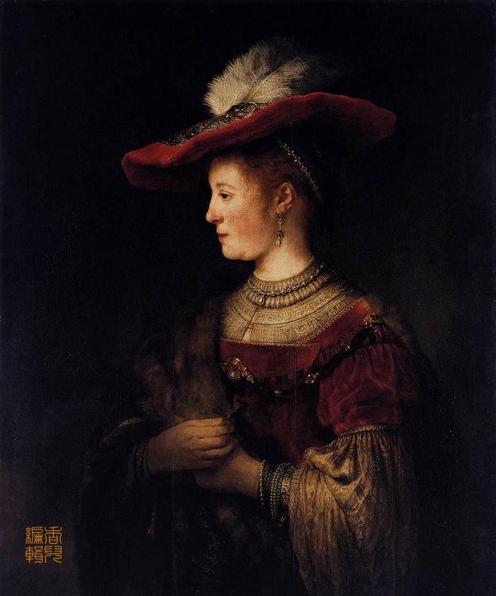 欧洲艺术家绘画作品欣赏荷兰伦勃朗哈尔曼松凡莱因作品