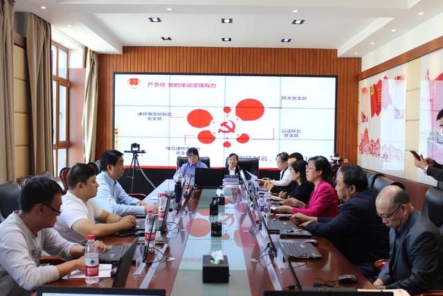 呼伦贝尔市司法局局长刘静忠一行 莅临调研满洲里市司法