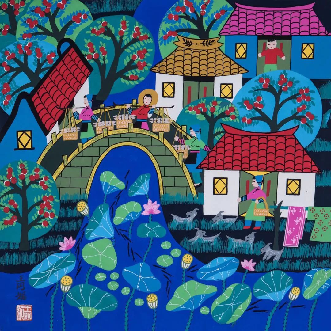 他山之石梦圆上海金山农民画科普