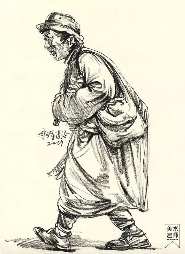 速写动态这样表现画面效果绝对抓人