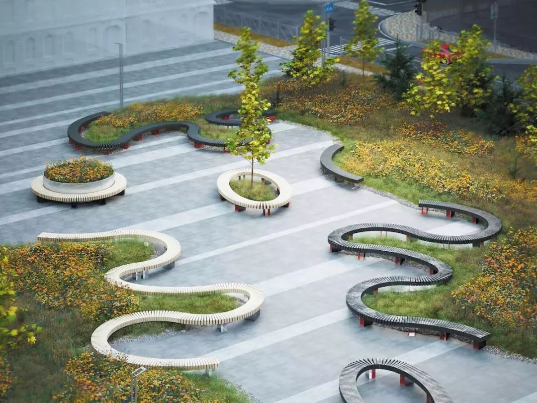 一波美美的景观座椅上新~2019-07-25 生生景观智取景观座椅设计,这5招