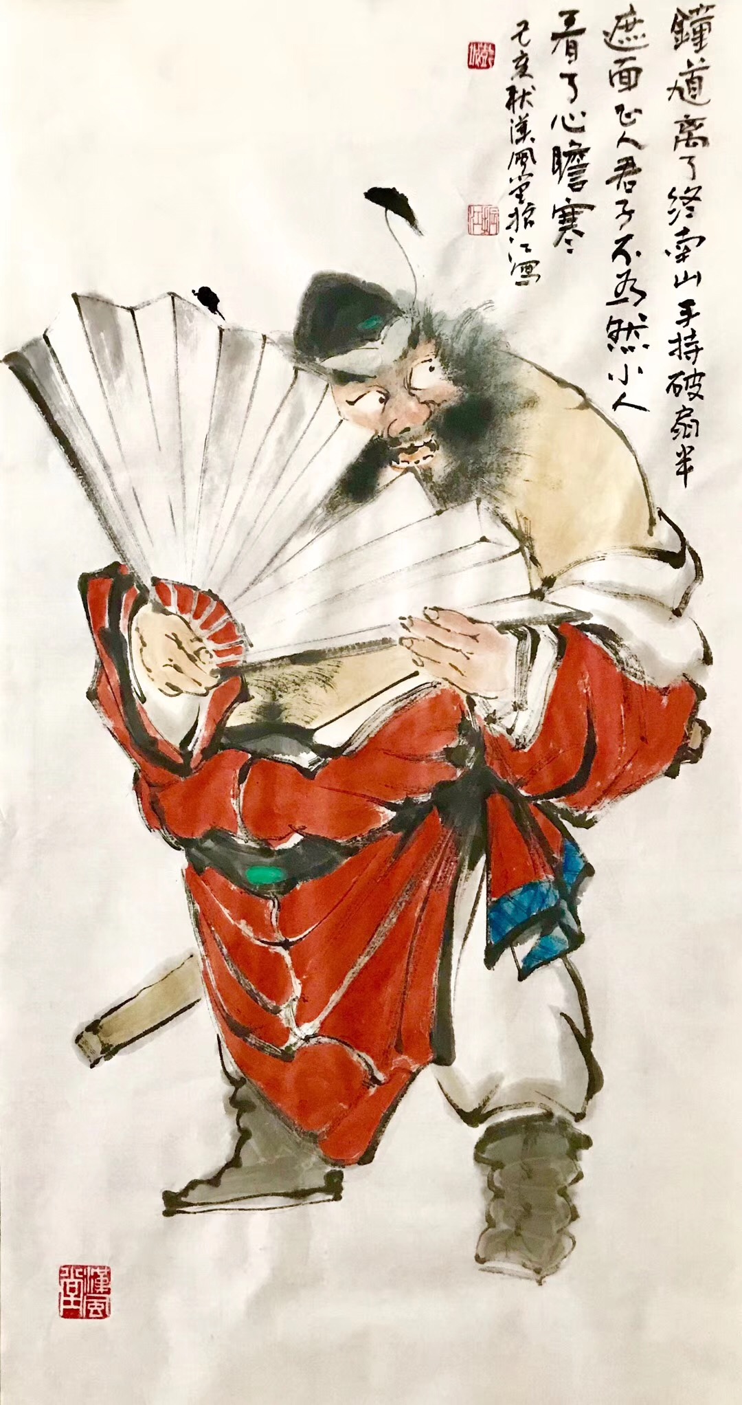 画家陈振江和他的钟馗