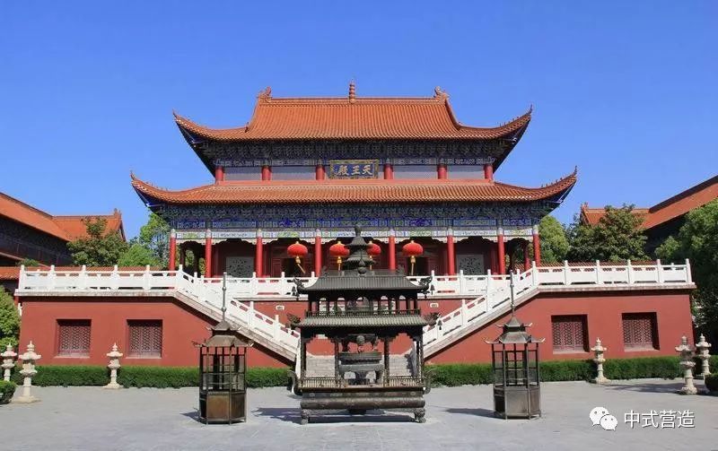 营造中国寺观天人合一风水建筑