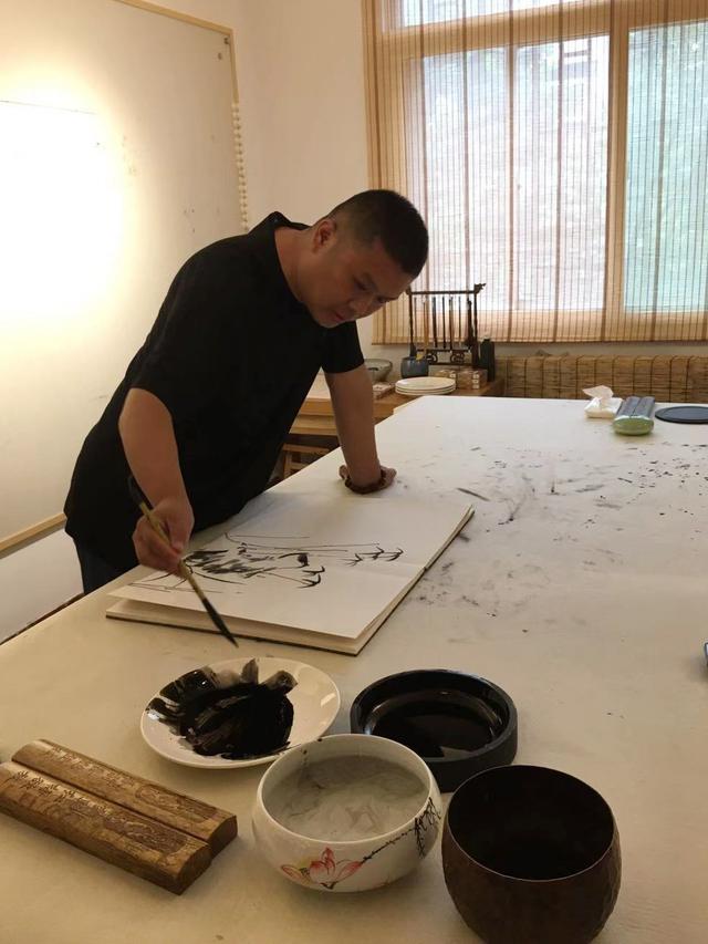 「山中待来月—山东青年美术作品邀请展」在墨云