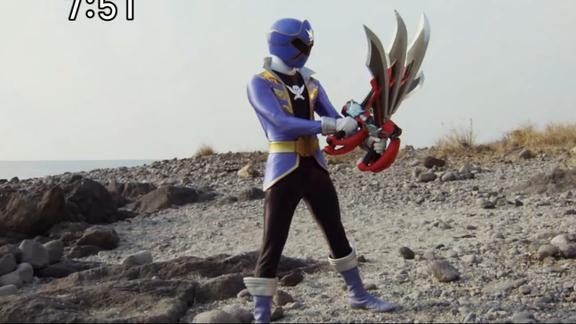 海贼战队豪快者你见过什么叫做五刀流吗豪快蓝的剑术太棒了