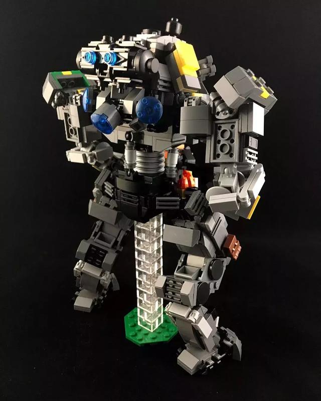 lego乐高moc作品欣赏就佩服这些大神们的脑洞和搭建技巧