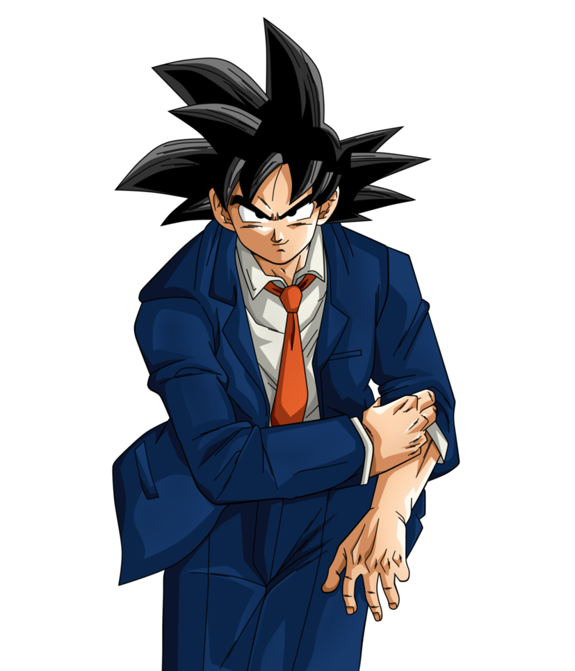 龙珠,不同服装的八个悟空,你们是喜欢西装悟空还是运动服悟空!