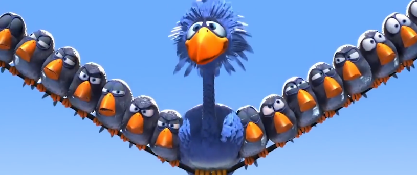 动漫短片鸟鸟鸟导演用几只鸟诠释了人情冷暖