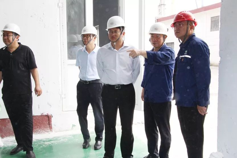 9月12日,丰喜集团执行董事,总经理赵哲军到临猗分公司调研.