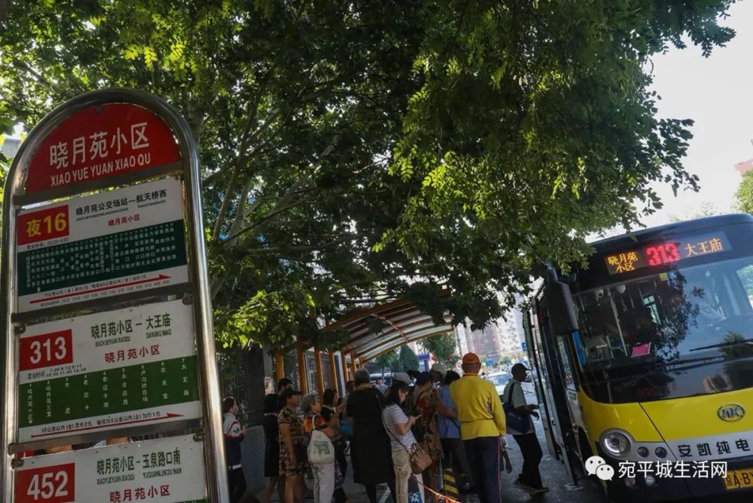 313路开行在北京永定河西大堤上的民心公交线庞大的北京公交线网中不