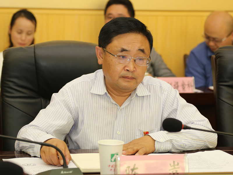 市委第二巡回指导组组长陈嵩出席会议并讲话市政府办副县长级干部代锦