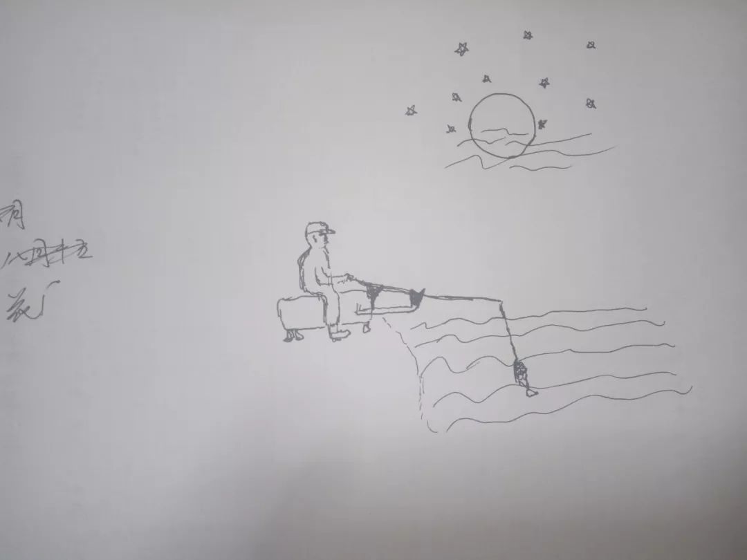 三色巨物"画月亮大赛"第三期丨这可能就是钓鱼人的内心柔软处吧_简介