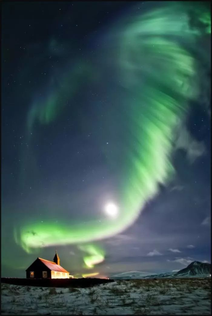 美爆了南极上空现绝美极光大自然的馈赠