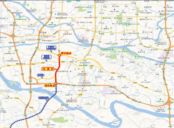 佛山禅西大道南延线正式开建力促西部多个城市交通融合