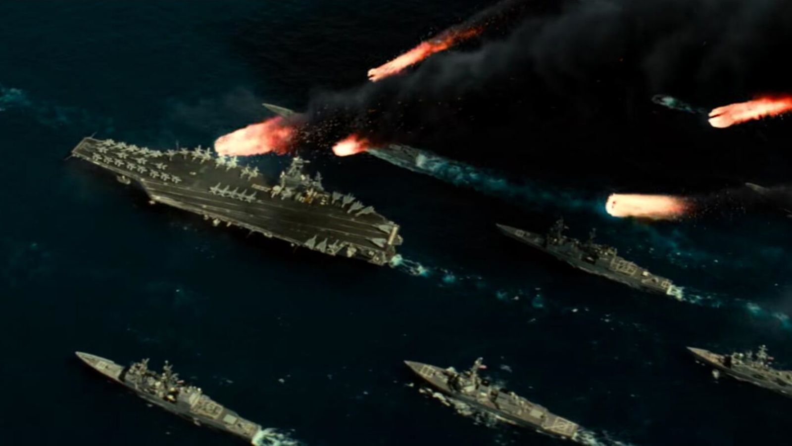 原创千万别被变形金刚给骗了美国的航母可没有那么弱