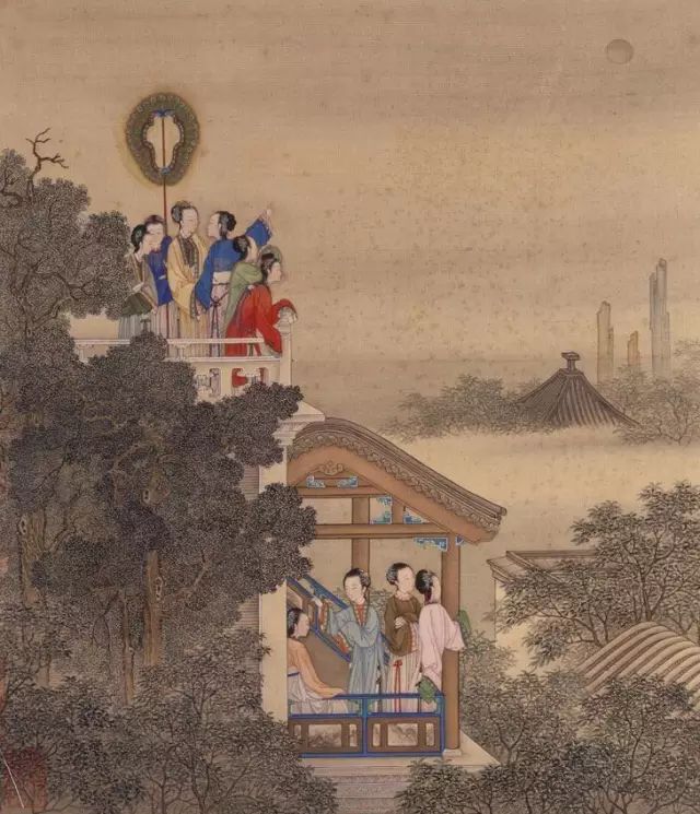 中秋节古代名家画作品图片