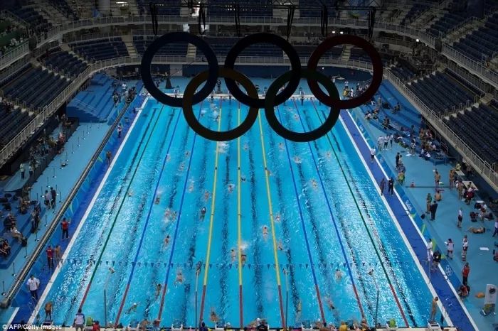 (里约奥运会游泳场馆今昔对比)no.