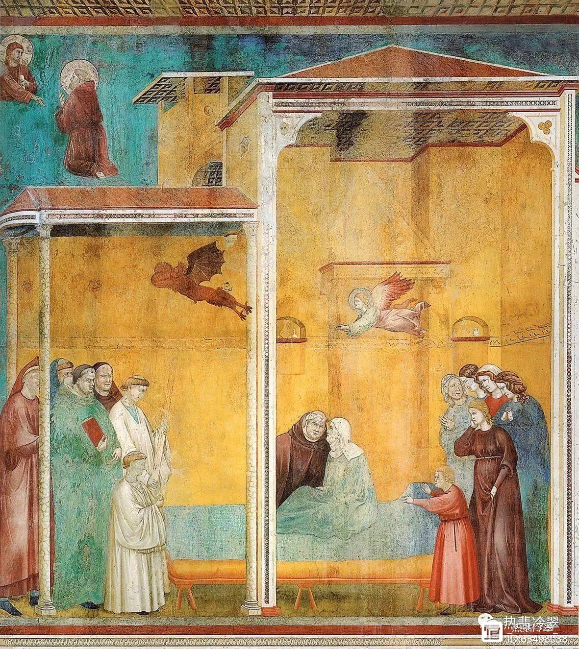 阿西西圣方济各圣殿上教堂圣方济各生平传奇乔托壁画