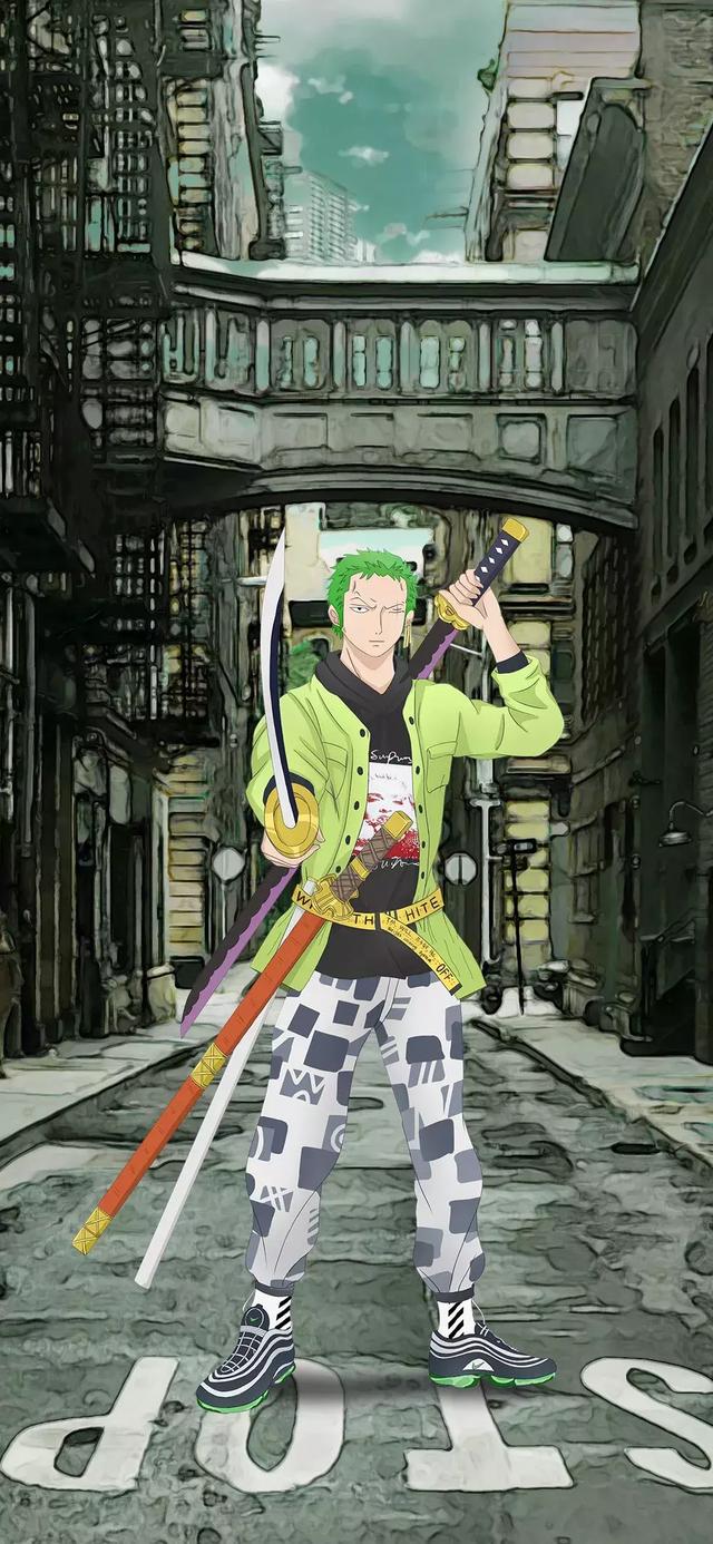 海贼王# 草帽团全员_范斯