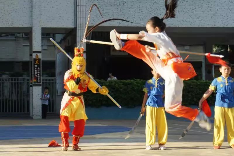 傳承傳統文化中華武術進校園