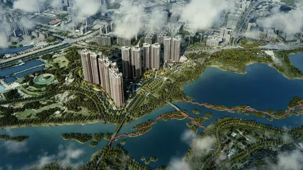 其中首要关注的还是无缝衔接花都湖的南驰·都湖国际