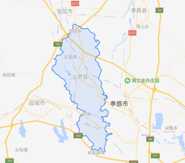 湖北省一个县,人口超50万,因为古代的湖泊而得名!
