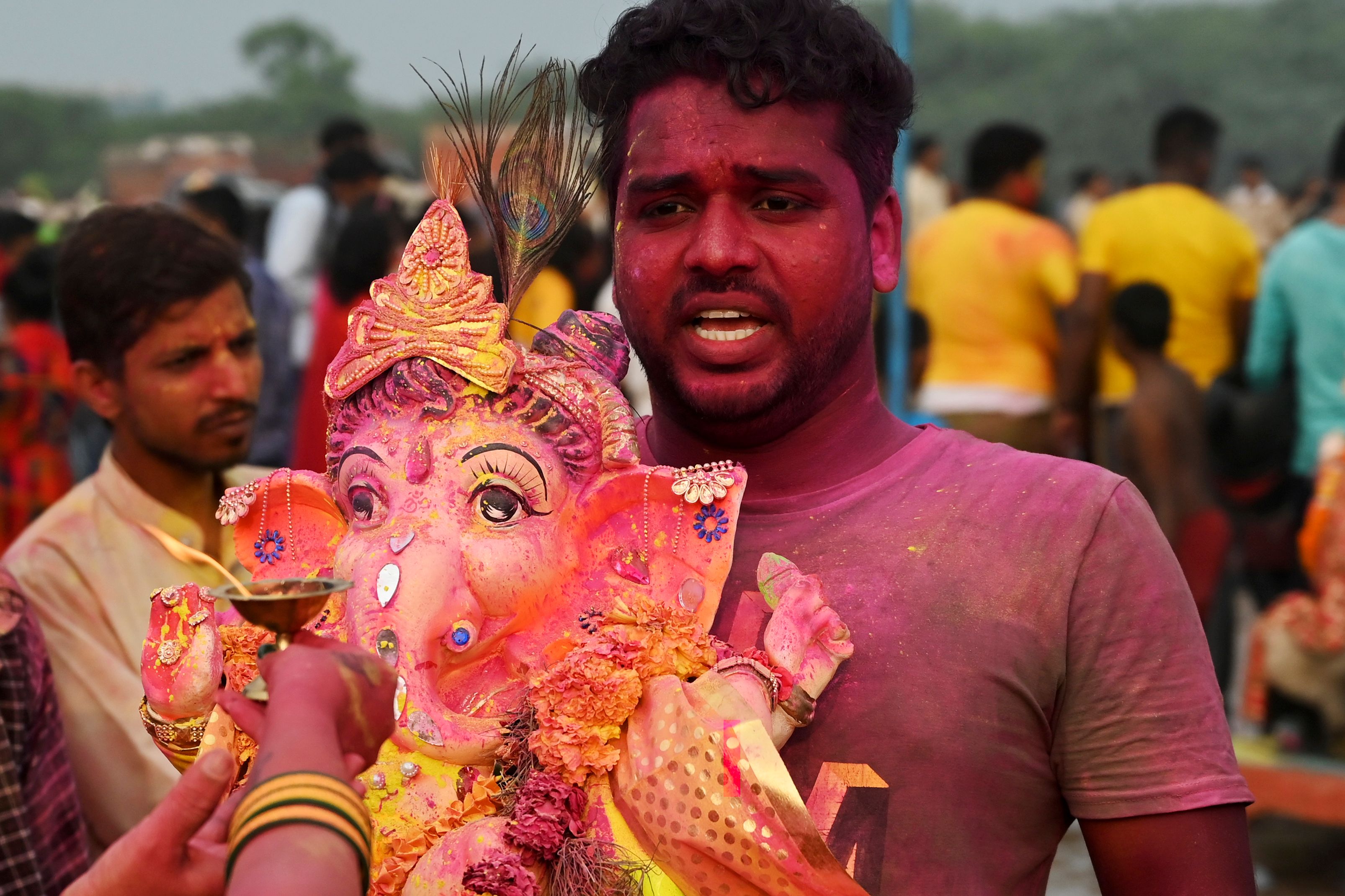 印度庆祝象鼻神节