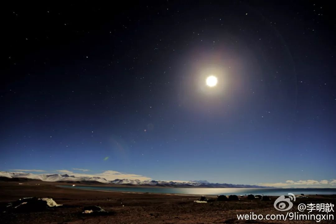 近水楼台先得月在西藏看到的月亮会更大吗