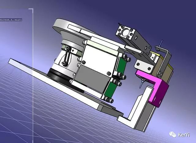 精密振动盘结构3d数模图纸step格式