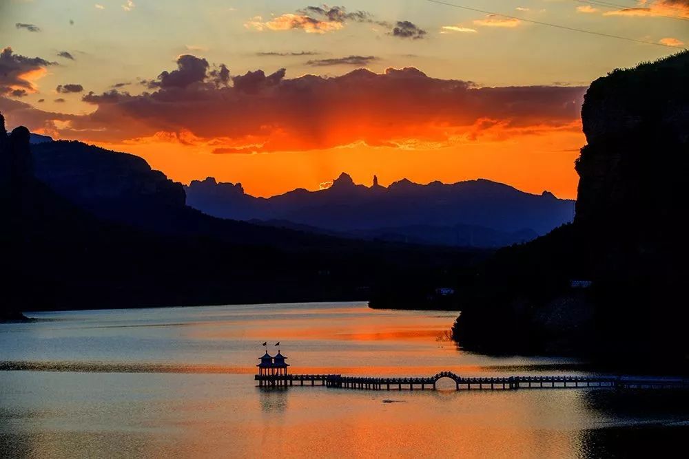 发现河北之美84此花开尽更无花这个中秋到秦王湖赏空中菊花盛宴