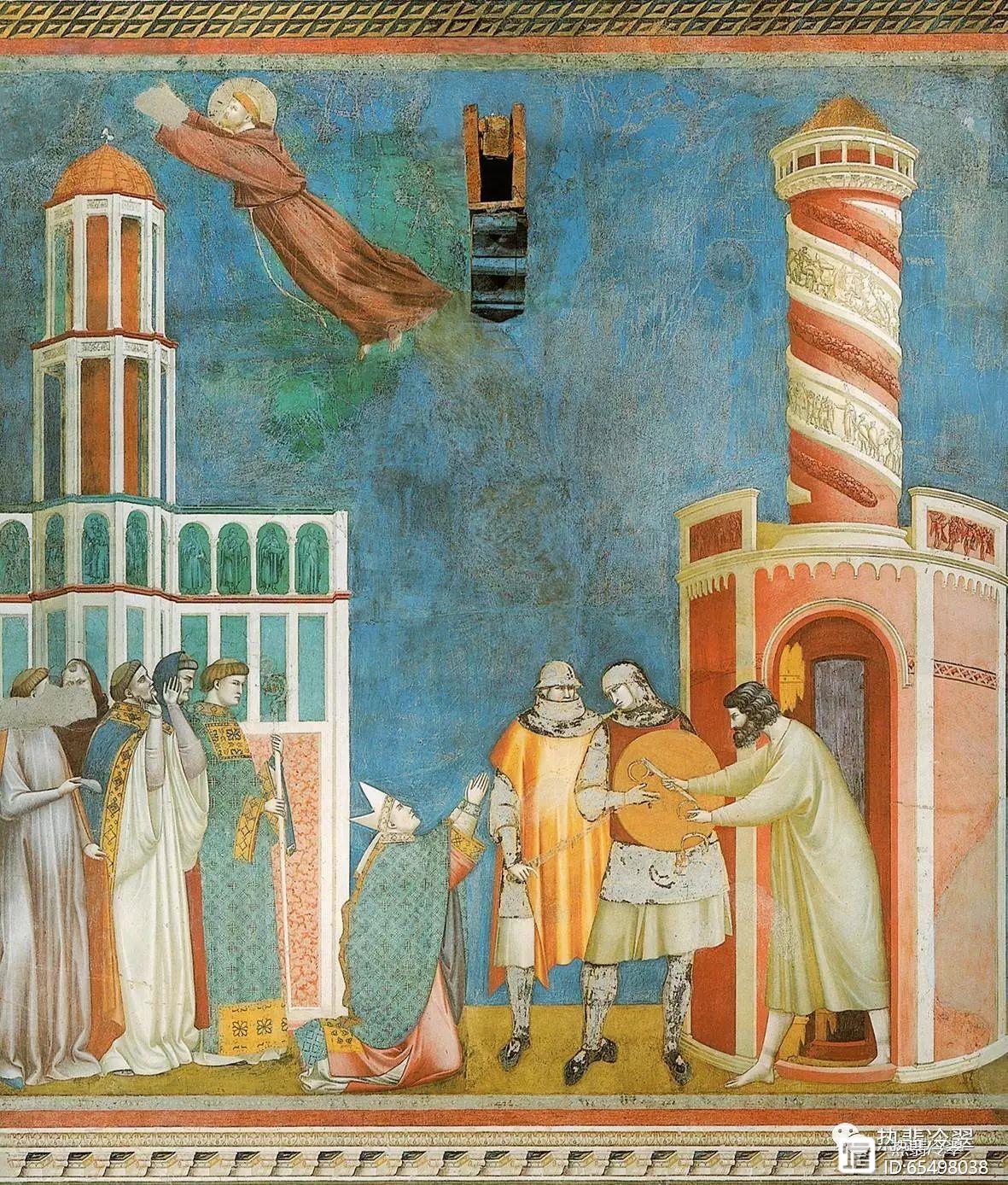 阿西西圣方济各圣殿上教堂圣方济各生平传奇乔托壁画